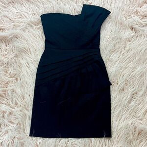 Strapless Black Dress